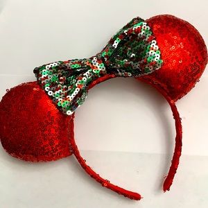 Official Disney Mini Mouse Ears Holiday Edition